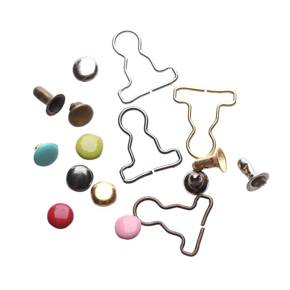 Mini DIY Sewing Accessory Doll Belt Buttons Dolls Buckles Trousers Bags Accessories Metal Buckle