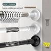 Adjustable No-Punch Telescopic Shower Curtain Rod