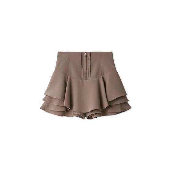 SNIDEL Layered Ruffle Miniskirt Shorts SWFP261281 Women s