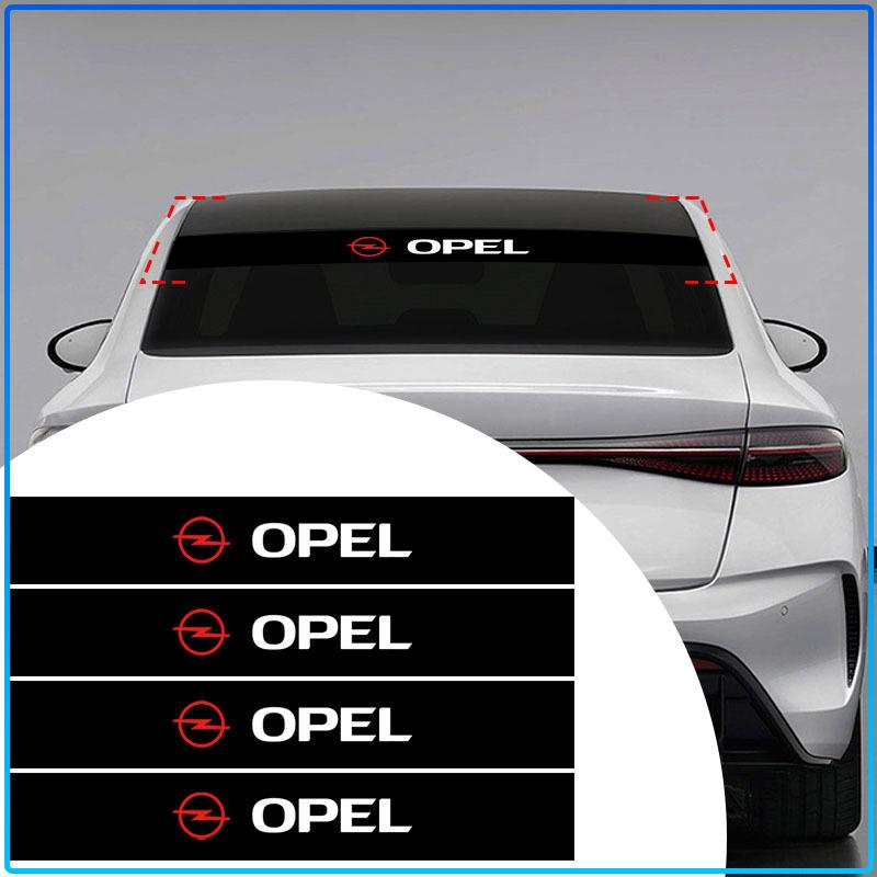 Car Front Windshield Stickers Front and Rear Decorative Decals Sticker For Opel Astra C G H Insignia J K Zafira B Corsa Vectra C Corsa C