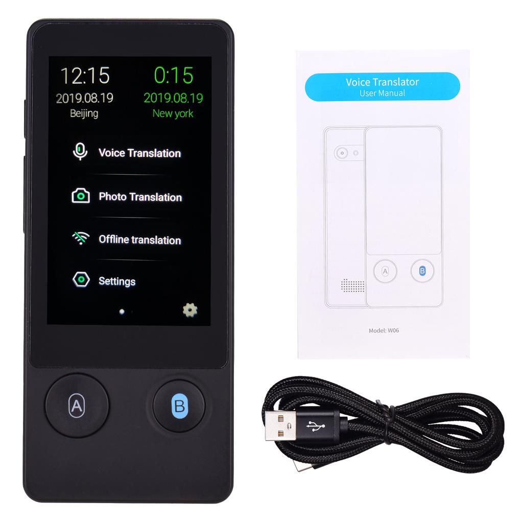 Buy Smart Language Voice Translator Multi-Functional Translation Device ...