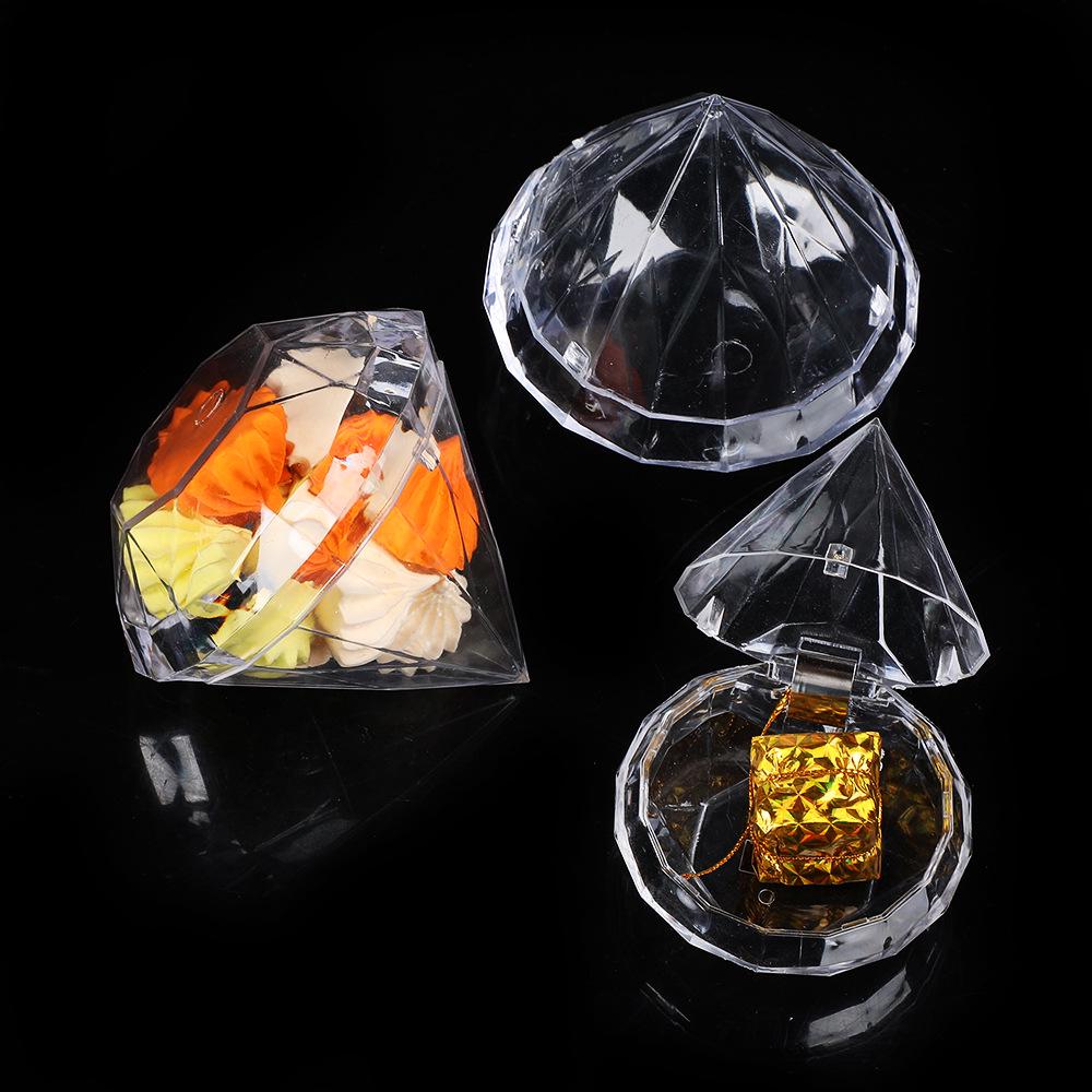 Transparent Diamond European Wedding Candy Gift Box