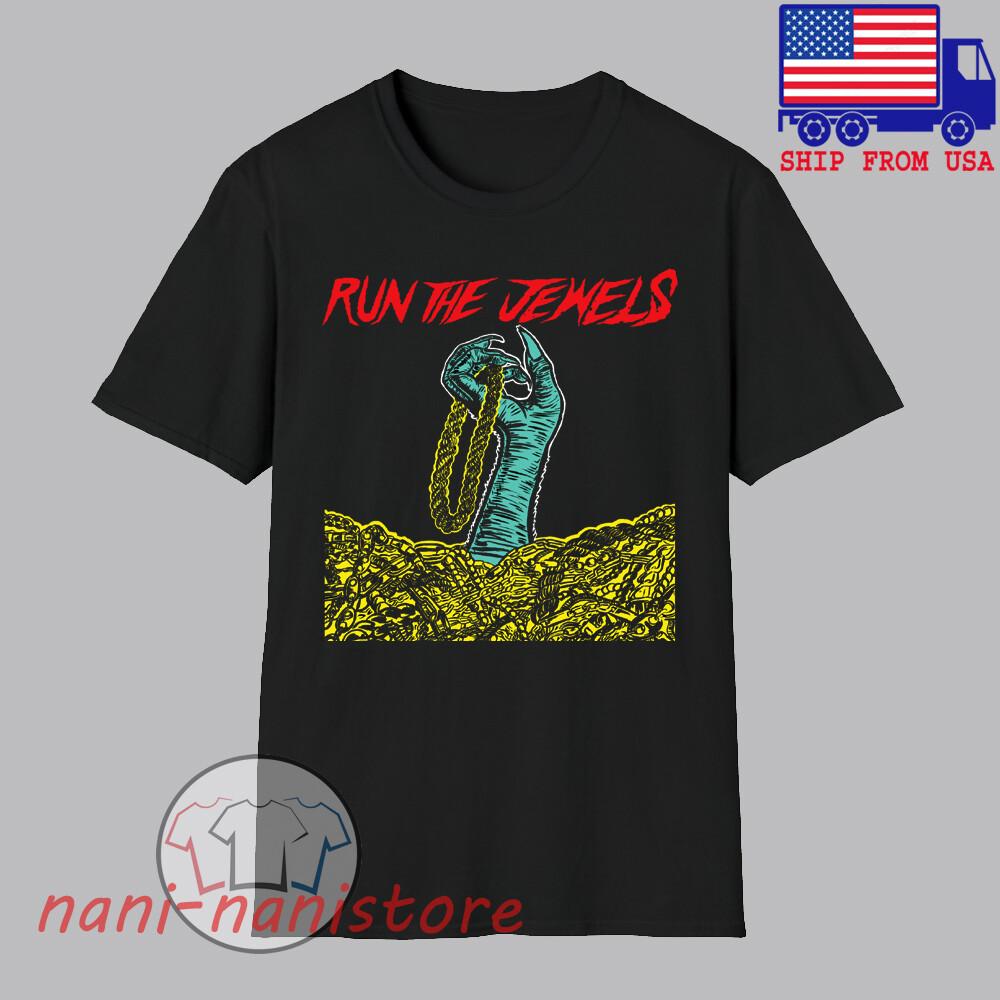 

Run the Jewels Men#039;s Black Size S5XL Unisex T-Shirt XXL