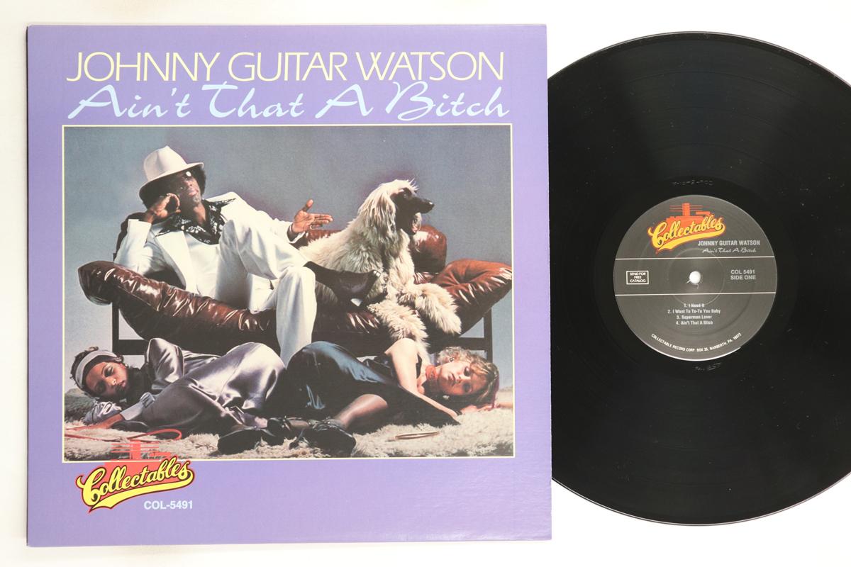 

LP Record JOHNNY GUITAR WATSON - Ain t That A Bitch COL5491 COLLECTABLES US Soul/Funk Used