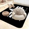 Alpha La Industries Door Mat Washable Non-Slip Living Room Sofa Chairs Area Mat Kitchen Doormat Area Rug
