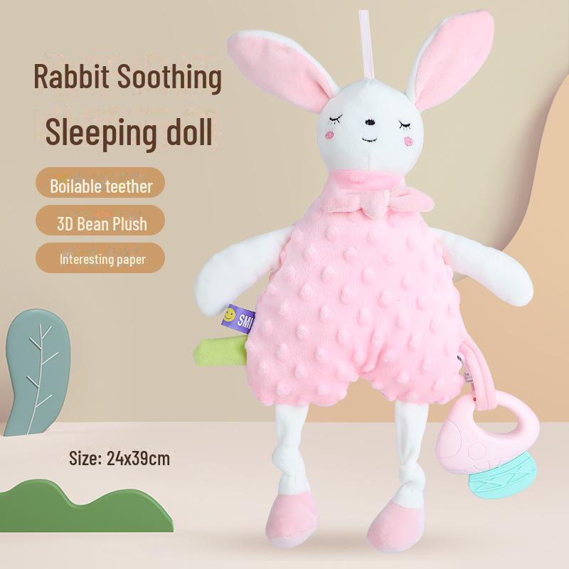 Cross-Border Baby Plush Animal Comfort Towel & Sleep Doll Toy