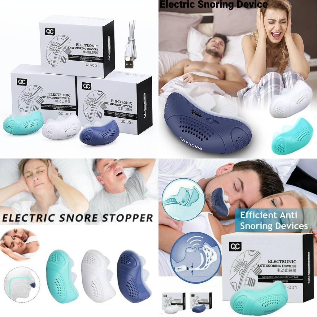 Silicone Nasal Stop Snoring Corrector Sleep Soundly With This Electric Snoring Stopper
