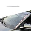 Car Styling Side Cover Sticker Stainless Steel Front Head Glass Windshield Frame Trim For Hyundai Tucson L    2024