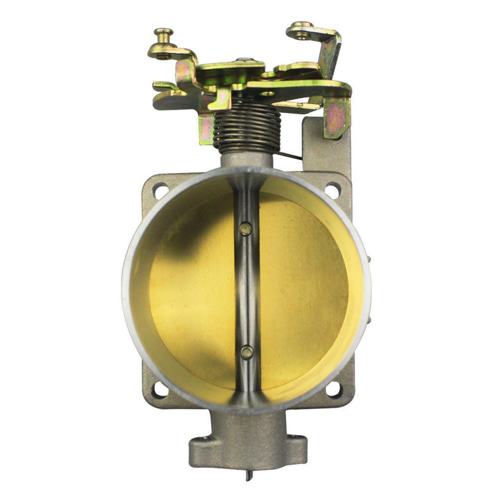 POLISHED THROTTLE BODY 75MM 75 MM 96-04 FORD MUSTANG GT 4.6L SOHC DIRECT FIT