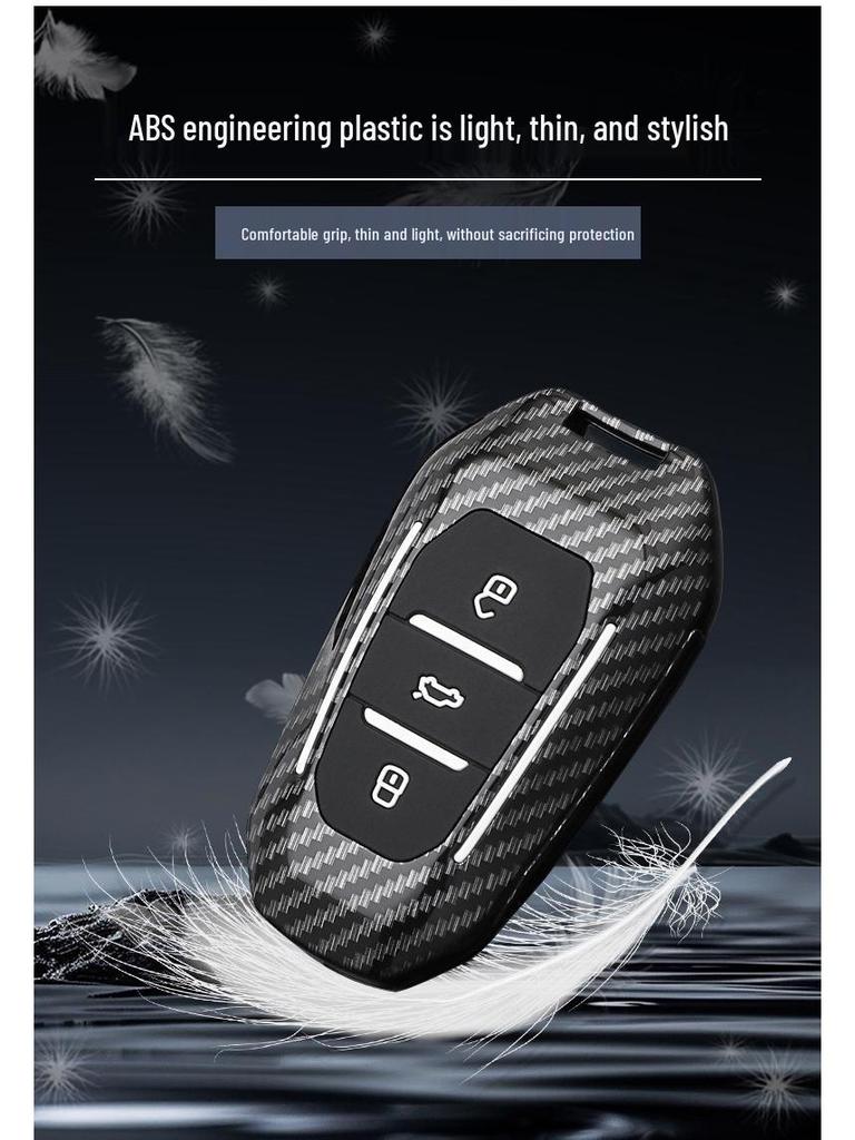 Key Cover for Dongfeng Peugeot: Compatible with Models 308, 301, 408, 308s, 3008, 2008, 508