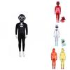 Poppy Playtime Halloween Jumpsuit Cosplay Costume Milk Silk Polyester For Kids Roleplay