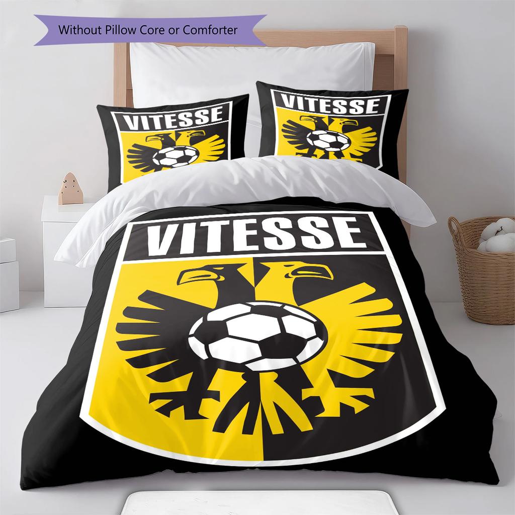S.B.V. Juego de Ropa de Cama con Estampado Vitesse Funda Nórdica Funda de Almohada Decoración del Hogar Regalo (1 * funda nórdica + 2 * fundas de almohada, sin núcleo)