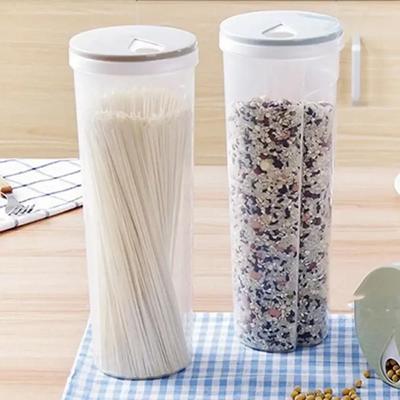 Kitchen Noodle Box Plastic Bottle Transparent Sealed Jar Grains Organiser Household Storage Jar Storage Jar Storage Container