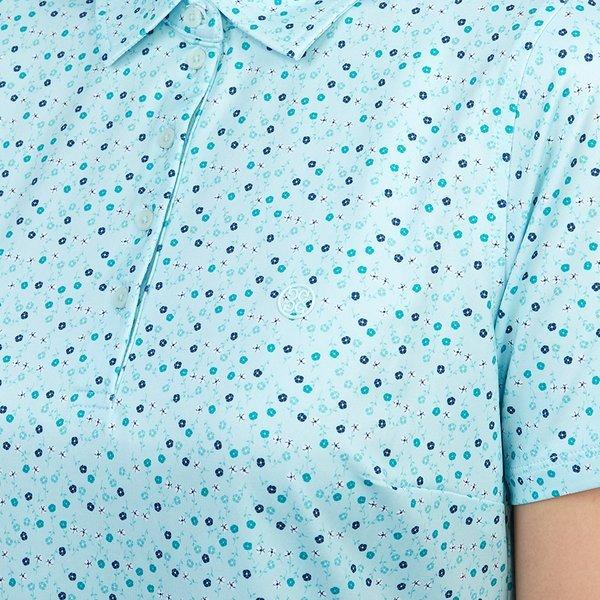 Zipore Golfwear Women S Collar ShorT Sleeve T ShirT Glp000015 Dbrk