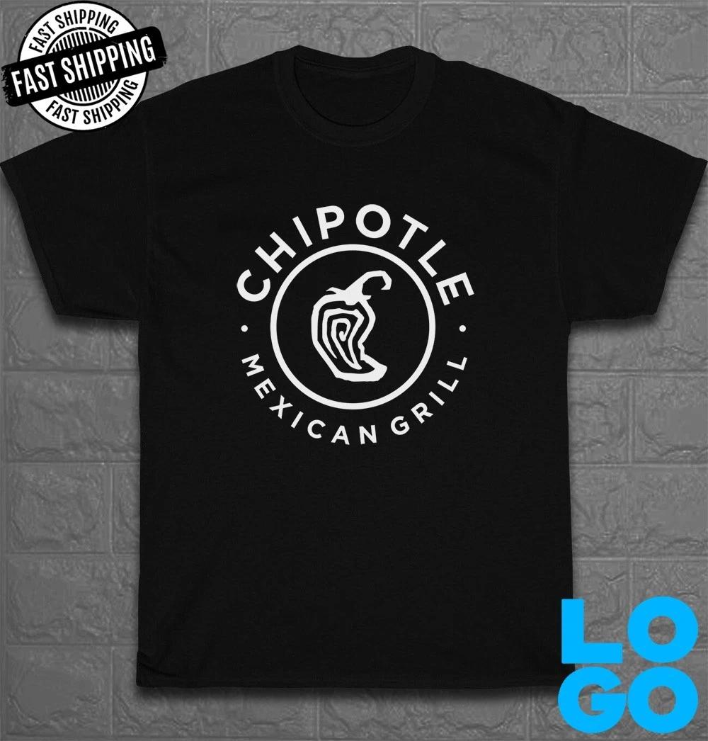 

New Chipotle Mexican Grill Logo Men s Funny T-Shirt Made In USA Size S to 5XL 4XL