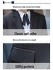 Elegant Black Women's Slim Fit Business Suit for Professional Settings