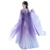 Womens Tang Dynasty Style Hanfu Dress With Embroidered Gradient Skirt Wide Sleeve Ruqun Daily Wear