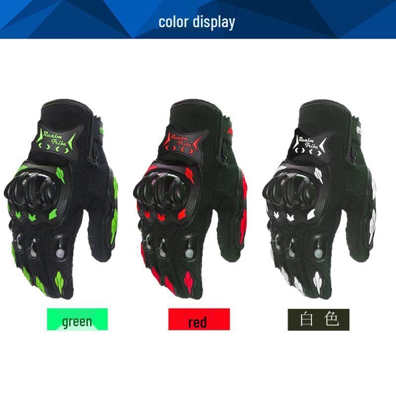 Non-Slip Full Finger Motorcycle and Off-Road Riding Gloves