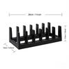 Multifunctional Pot Lid & Dish Rack - Plastic Kitchen Organizer for Plates, Lids, Cups & Dishes, Countertop Storage Holder