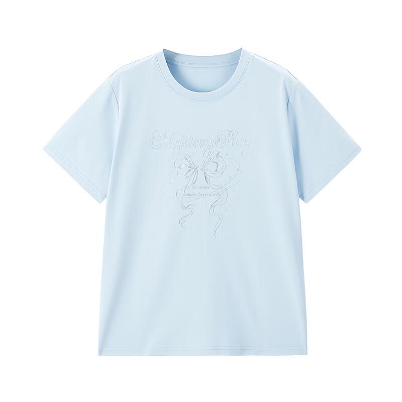 Ledin Cooling Bowknot Graphic T-Shirt