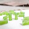 20pcs 60pcs 6x12mm Bamboo Joint Shape Bulk Green White Loose Spacer Beads DIY Jewelry Making Bracelet Necklace Handmade Supplies
