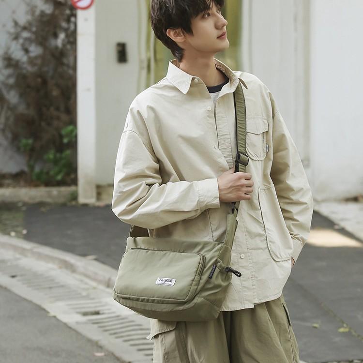 New women's fashion dumpling bag simple versatile waterproof large capacity nylon cloth shoulder messenger bag