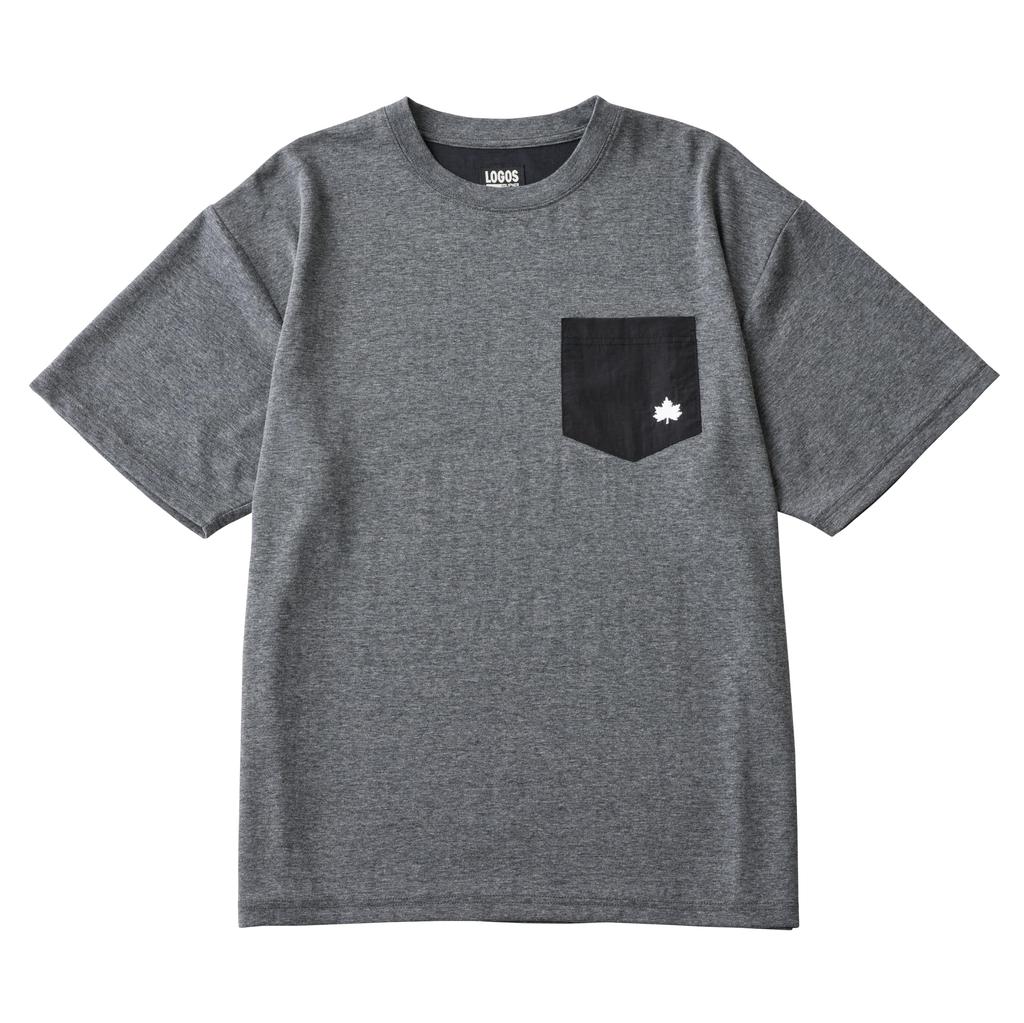 by LIPNER Body Recovery General Medical Device Fatigue Recovery [LOGOS] T-Shirt #35503 (Gray, Medium)