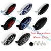 Car Sticker Ford 1pcs 14.5cm Car Rear Trunk Badge Sticker Front Head Hood Bonnet Emblem For Ford Mondeo Focus Fusion MK2 MK4 F15