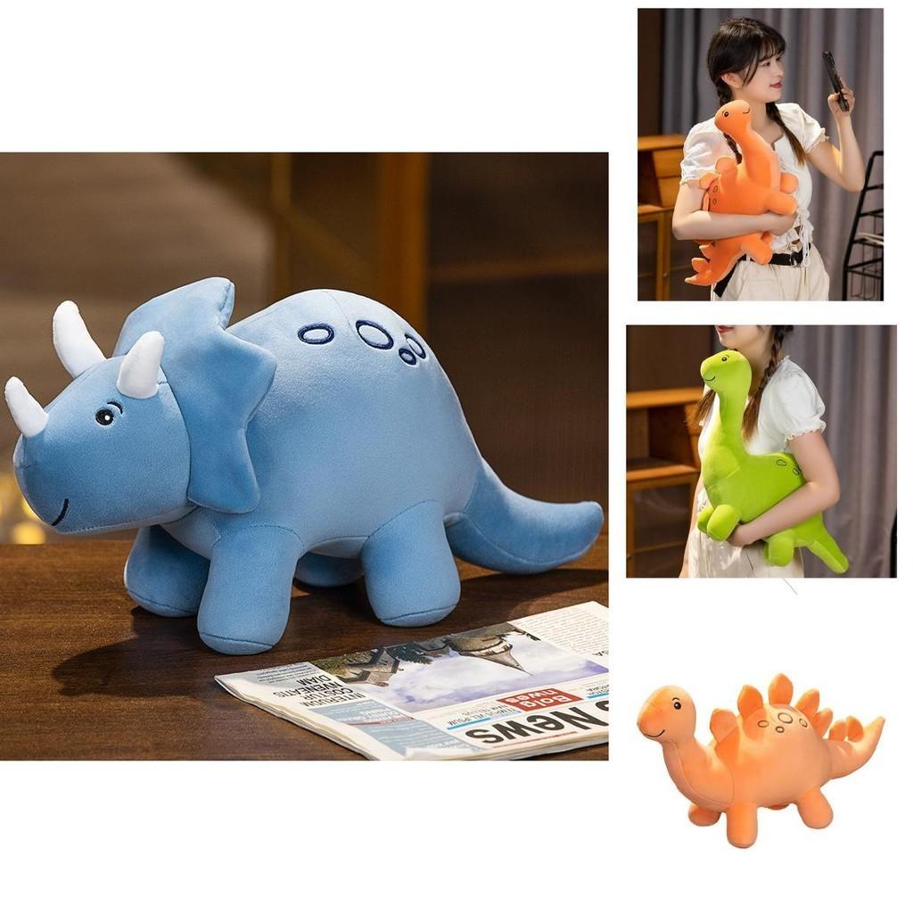 Peluche Dinosauro Dinosauro dal Collo Lungo Peluche Cuscino Per Bambini e Neonati Morbido e Coccoloso Compagno per Dormire Personaggi)
