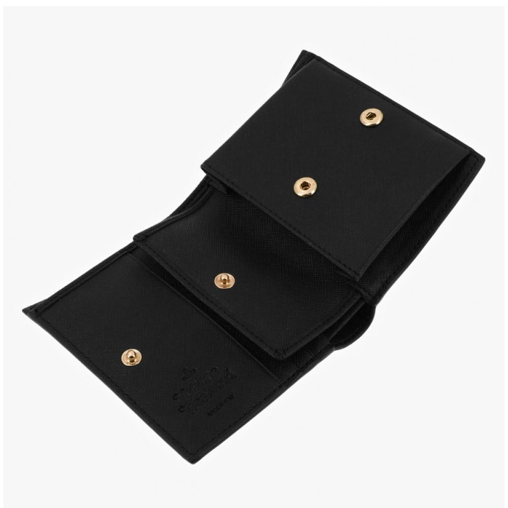 Vivienne Westwood 51150030w S0021 N402 Saffiano Billfold Bifold Wallet