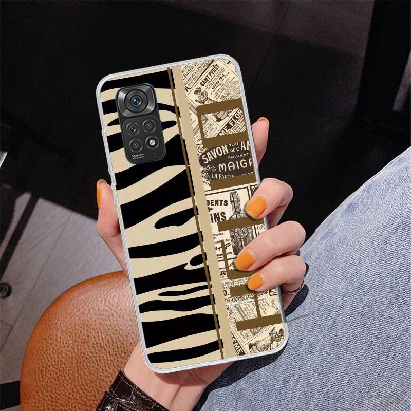 Leopard Print Phone Case For Xiaomi Redmi Note 15 14 13 12S 12 11 Pro Plus 14S 11S 11E 10 10S 11T 5G Personalized Cover Redmi No