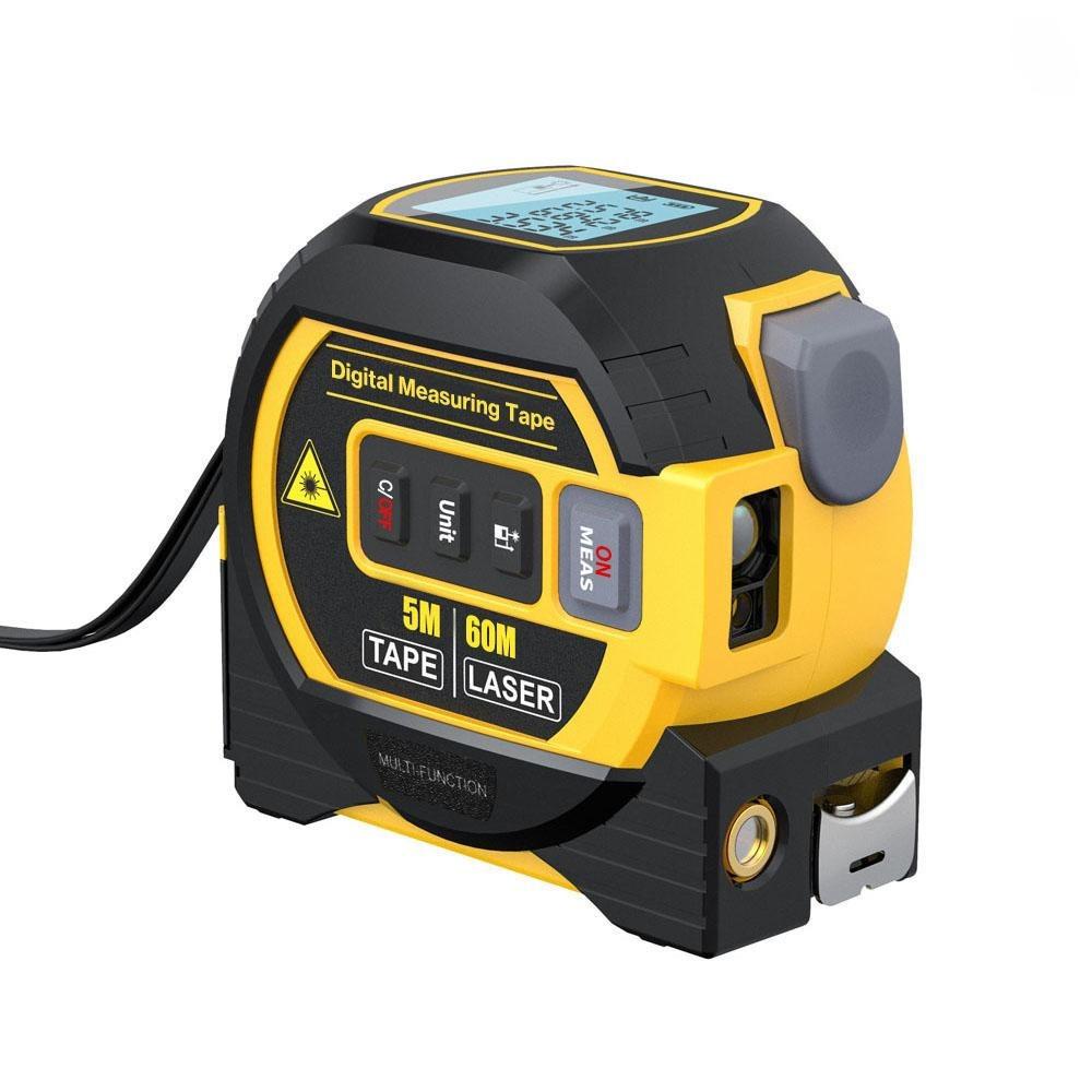 3 in 1 LCD Laser Rangefinder Professional Building Measurement Device Area Volumes Surveying Tools Display Distance Meter