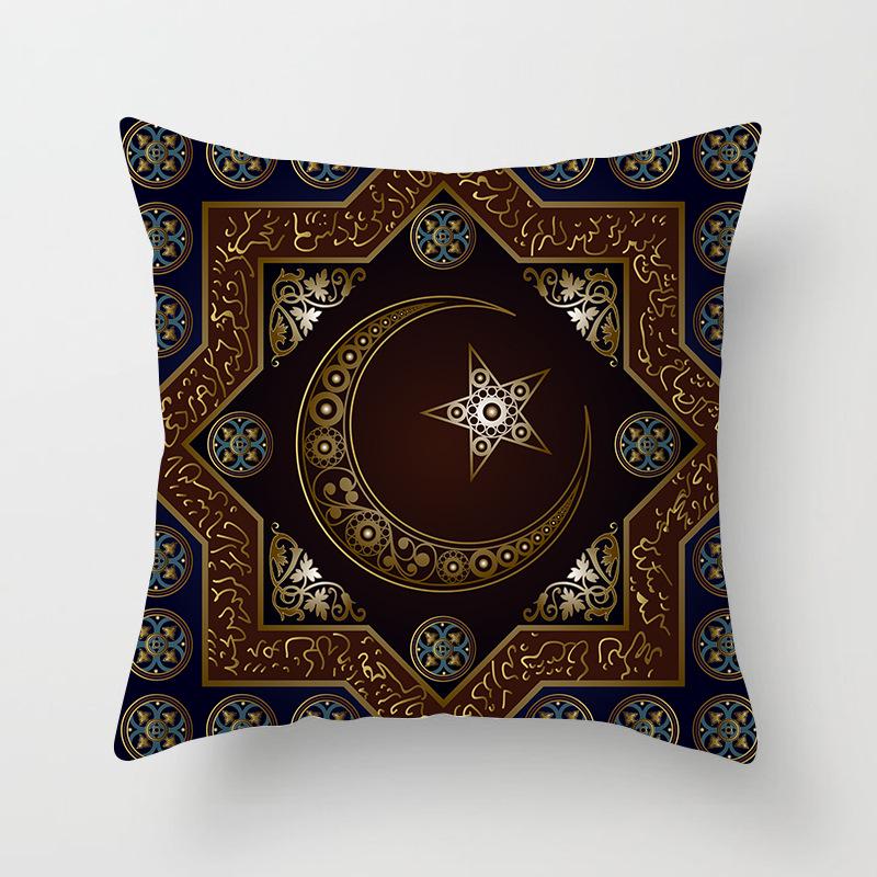 Holiday Throw Pillow Cover Home Textile Decorative Square Soft Sofa Waist Pillow Seat Covers Digital Print Cushion Case 45x45cm