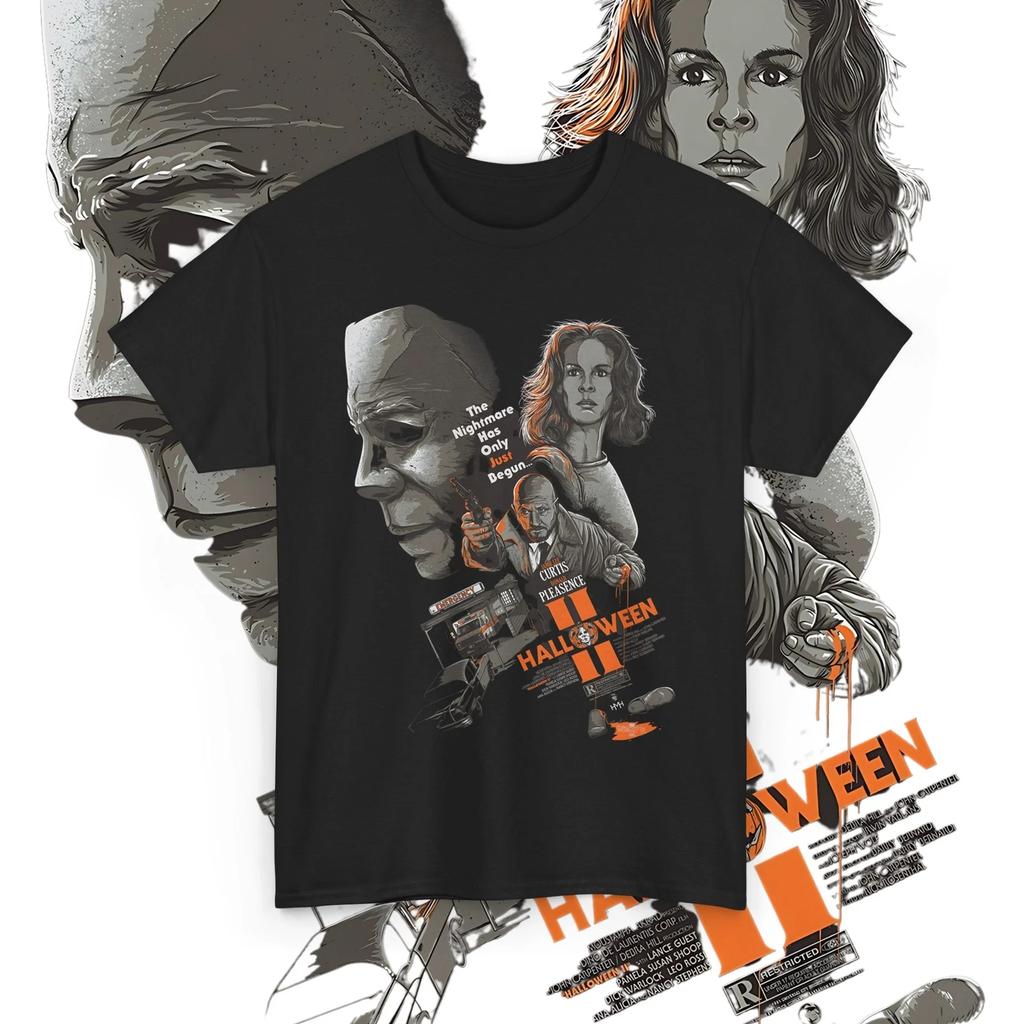 Halloween Movie Michael Myers John Carpenter 100% Cotton T-shirt Mens Tees Top Unisex Heavy Cotton Tee