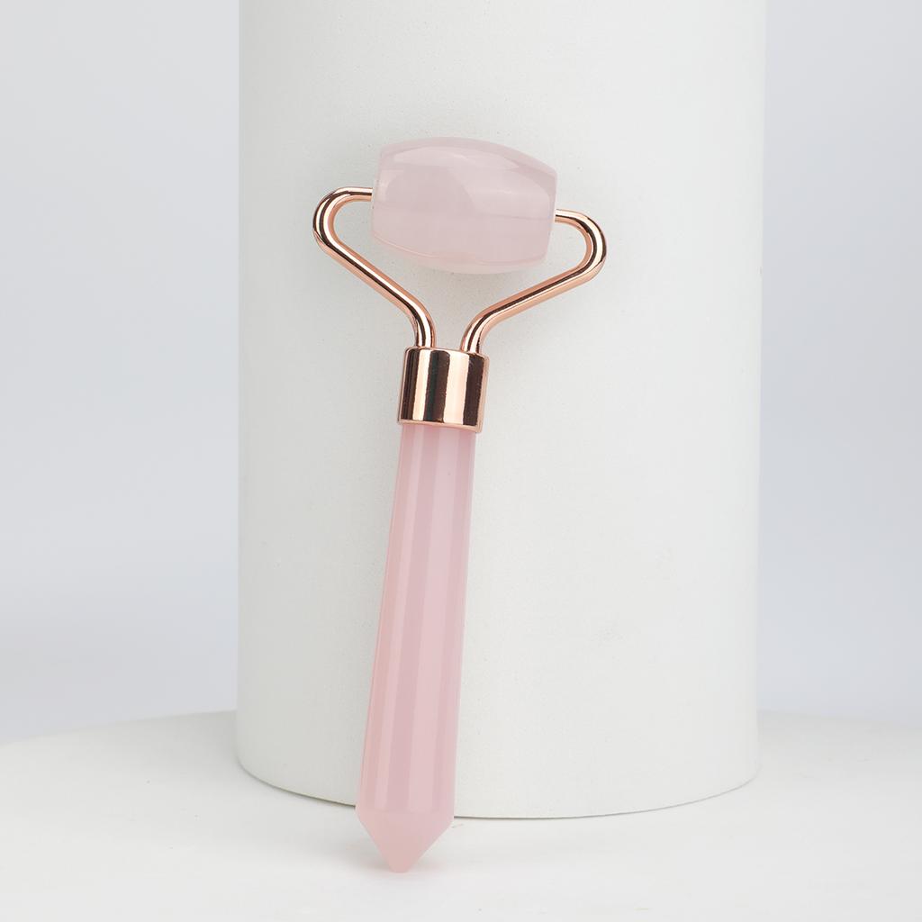 Natural Jade Roller Massager Eye Roller Face Massager Beauty Skin Care Massage Tool Mini Portable Body Eye Massager Face Roller