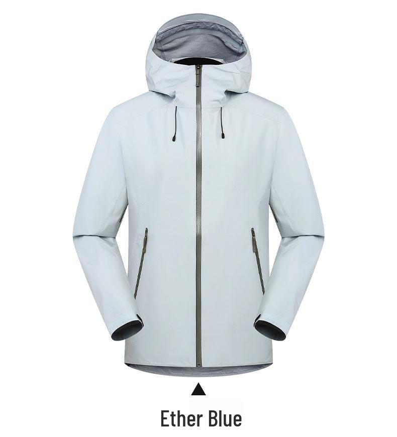 Unisex Ultralight Waterproof Windproof Softshell Jacket for Spring/Autumn Hiking and Camping