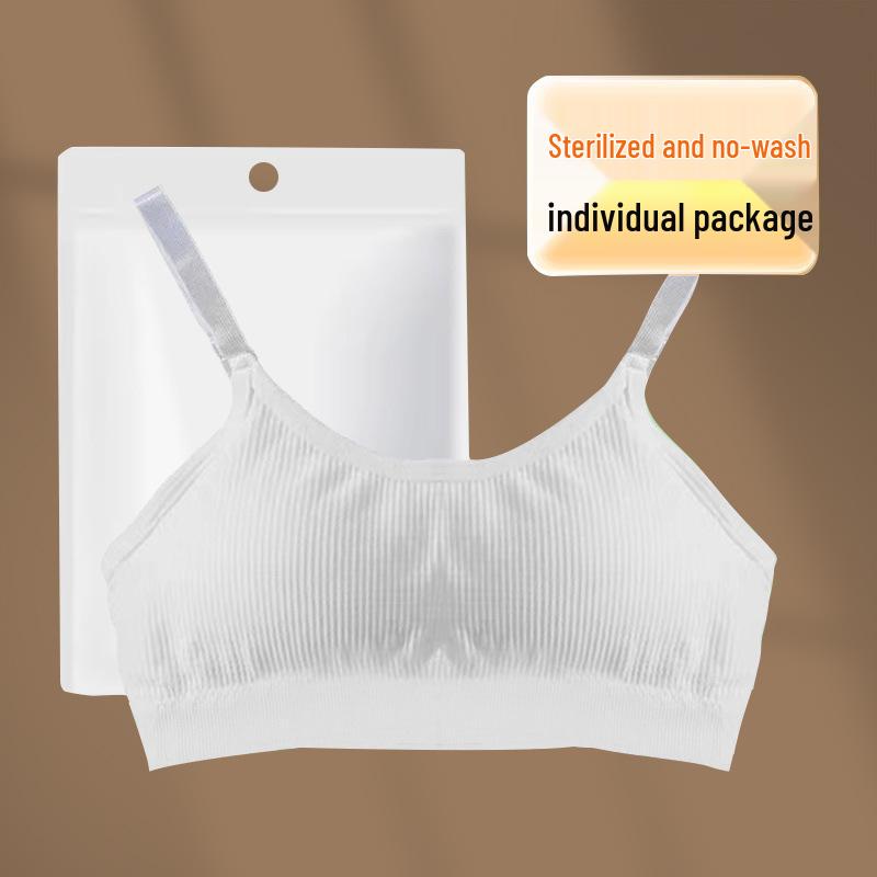 

Женское одноразовое хлопковое нижнее белье в индивидуальной упаковке – Идеально для путешествий и послеродового периода Universal Size (40kg-90kg)