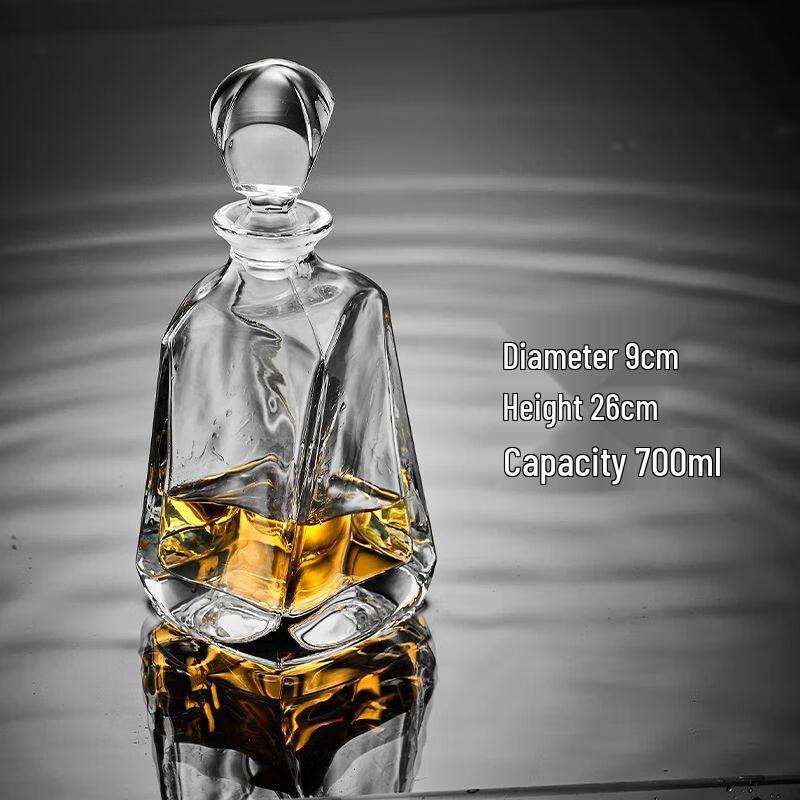 Luxury Crystal Whiskey Decanter