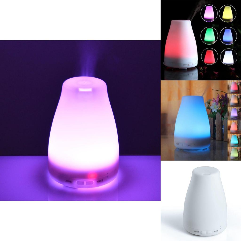 Stylish Led Ultrasonic Humidifier Air Purifier Essential Oil Aroma Diffuser For Relaxing Aromatherapy