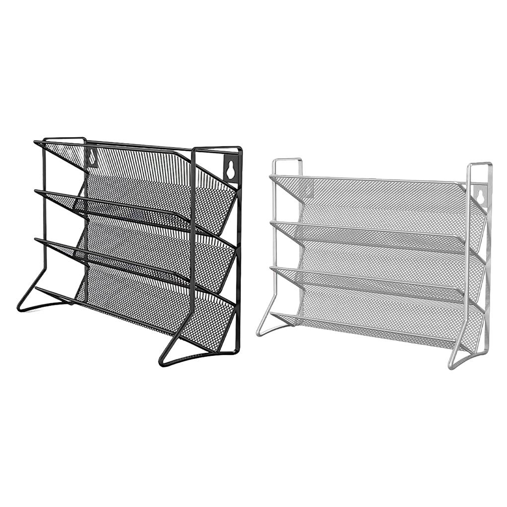 Iron Metal Seasoning Organizer Shelve For Kitchen Countertop Cupboard Pantry Spice Rack Organiser
