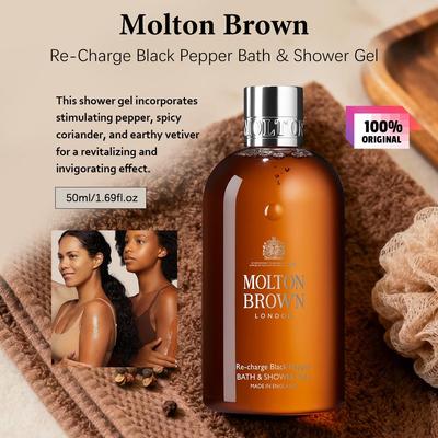 Re-Charge Black Pepper Bath & Shower Gel 50ml/1.69 Fl.oz.  300ml/10 Fl.oz.