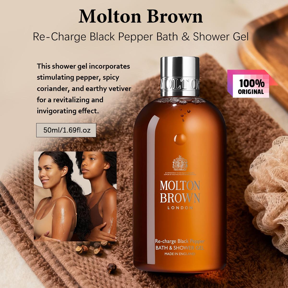 Molton Brown Гель для душа и ванны Re-Charge Black Pepper