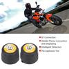 Motorcycle TPMS BT Tire Pressure Temperature Monitoring System for iOS   Android W  Tire Sensor