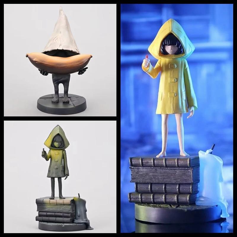 Horror Adventure Game Little Nightmare, Little Six, Nightmare, Yellow Raincoat Six Norm, Boxed Figure