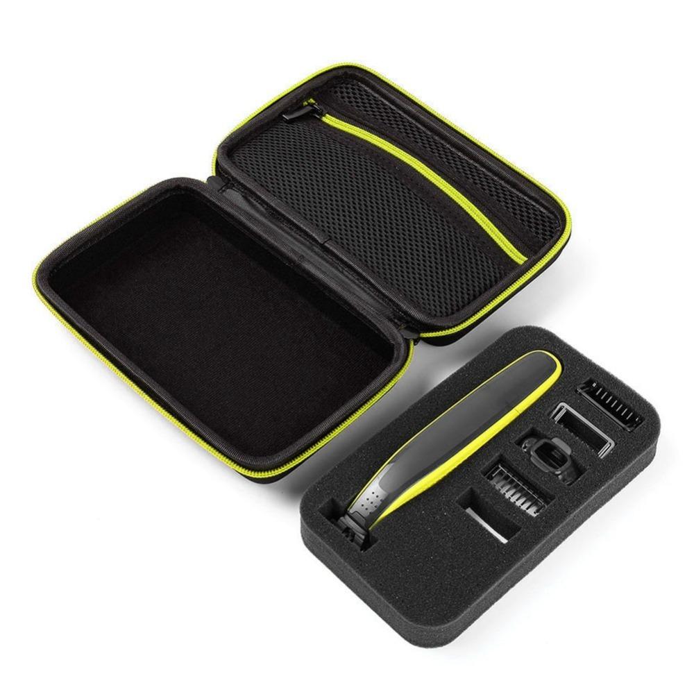 

Waterproof Hard Shaver Tool Case Travel Shaver Case for Philips QP2520/90/70 Tool Organizer зелёный