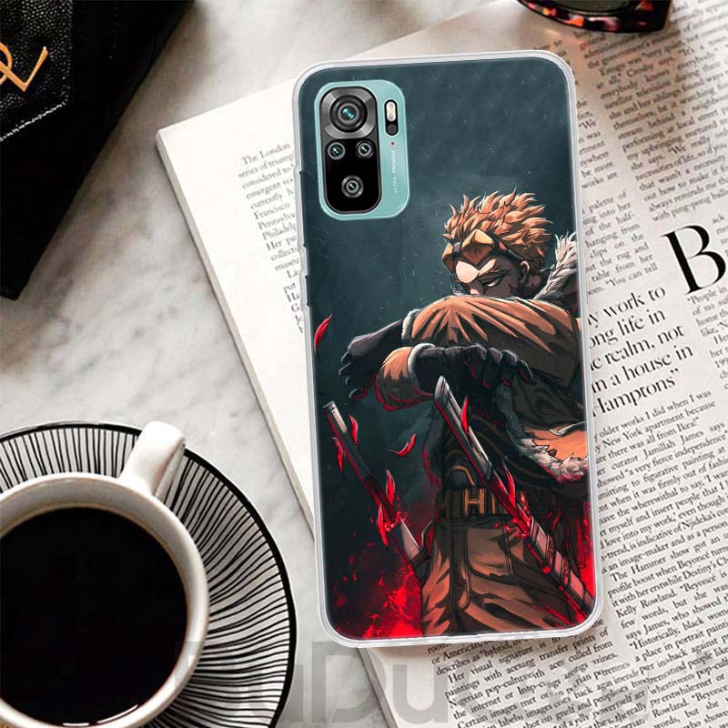 Hawks MHA My Hero A-Academy Cover For Xiaomi Redmi Note 14 13 12S 12 11 Pro Plus Phone Case 11S 10S 10 11E 11T + 9S 9 Print Coqu
