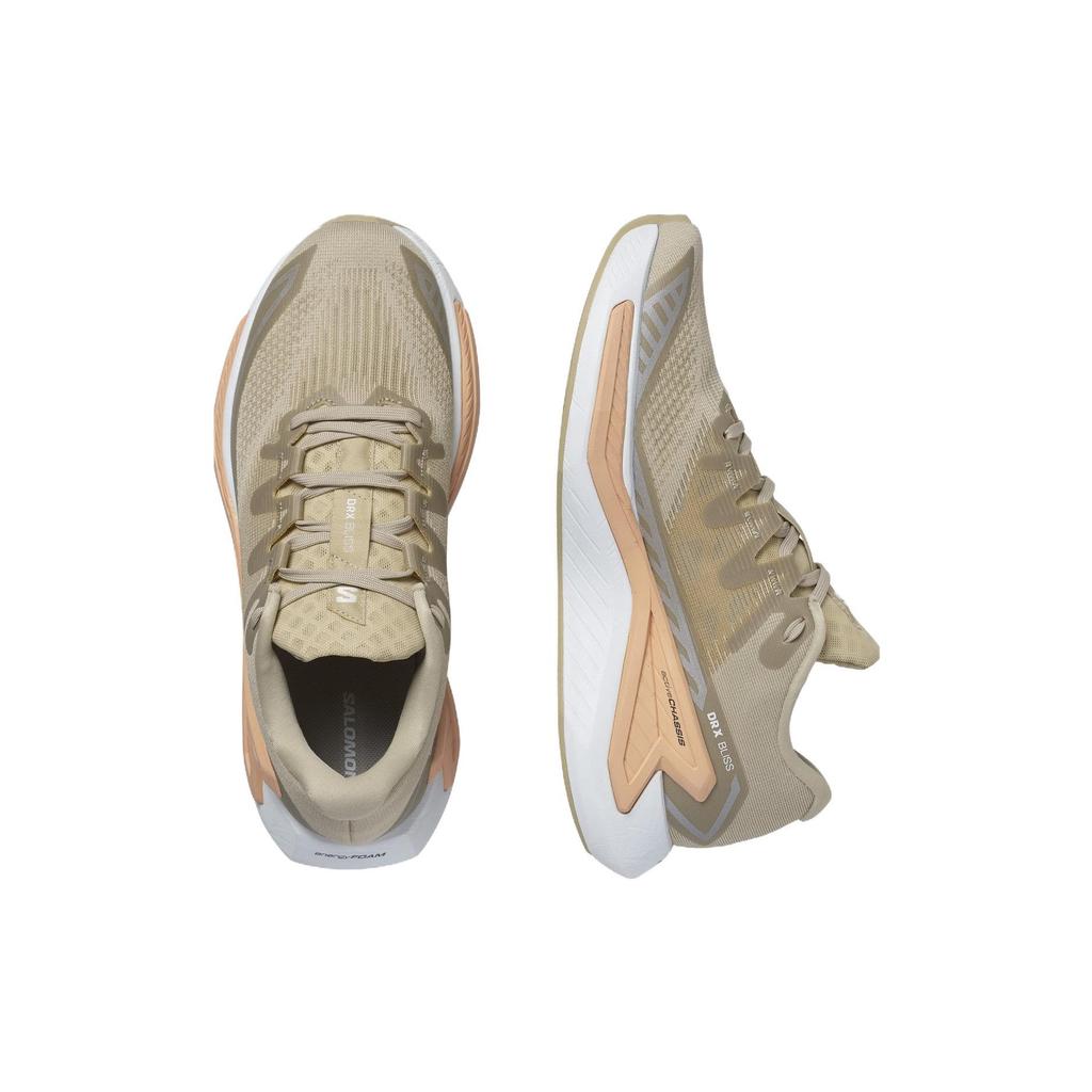 Salomon Drx Bliss Comfortable Shock Absorbing Breathable Low Top Shoes Women Shoes Beige 473032