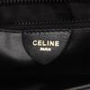 Used CELINE Shoulder Bag leather Black Brown Used Women