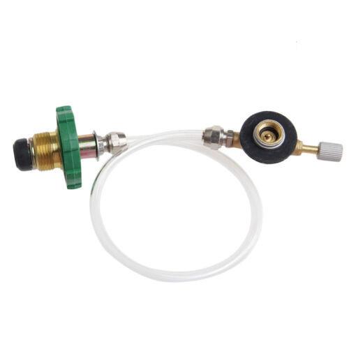 Outdoor Camping Propane Refill Adapter Gas Flat Cylinder Tank Coupler Adapter