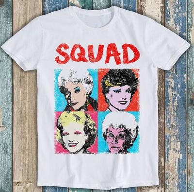 Golden Girls Squad Stardust 80-tal 90-tal TV-serie Film Rolig Gåva T-shirt M1621